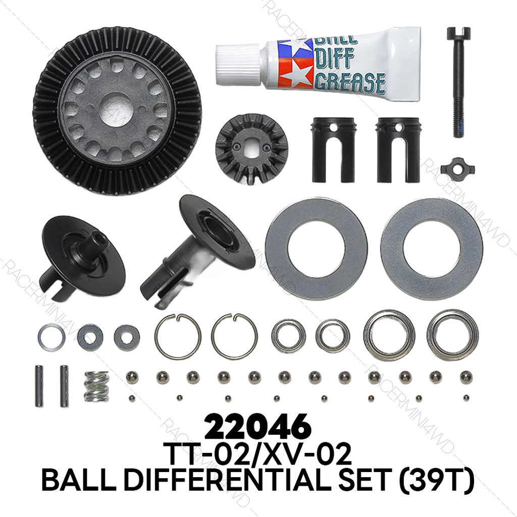 TAMIYA TT-02/XV-02 Ball Differential Set (39T) 22046 | Shopee Thailand