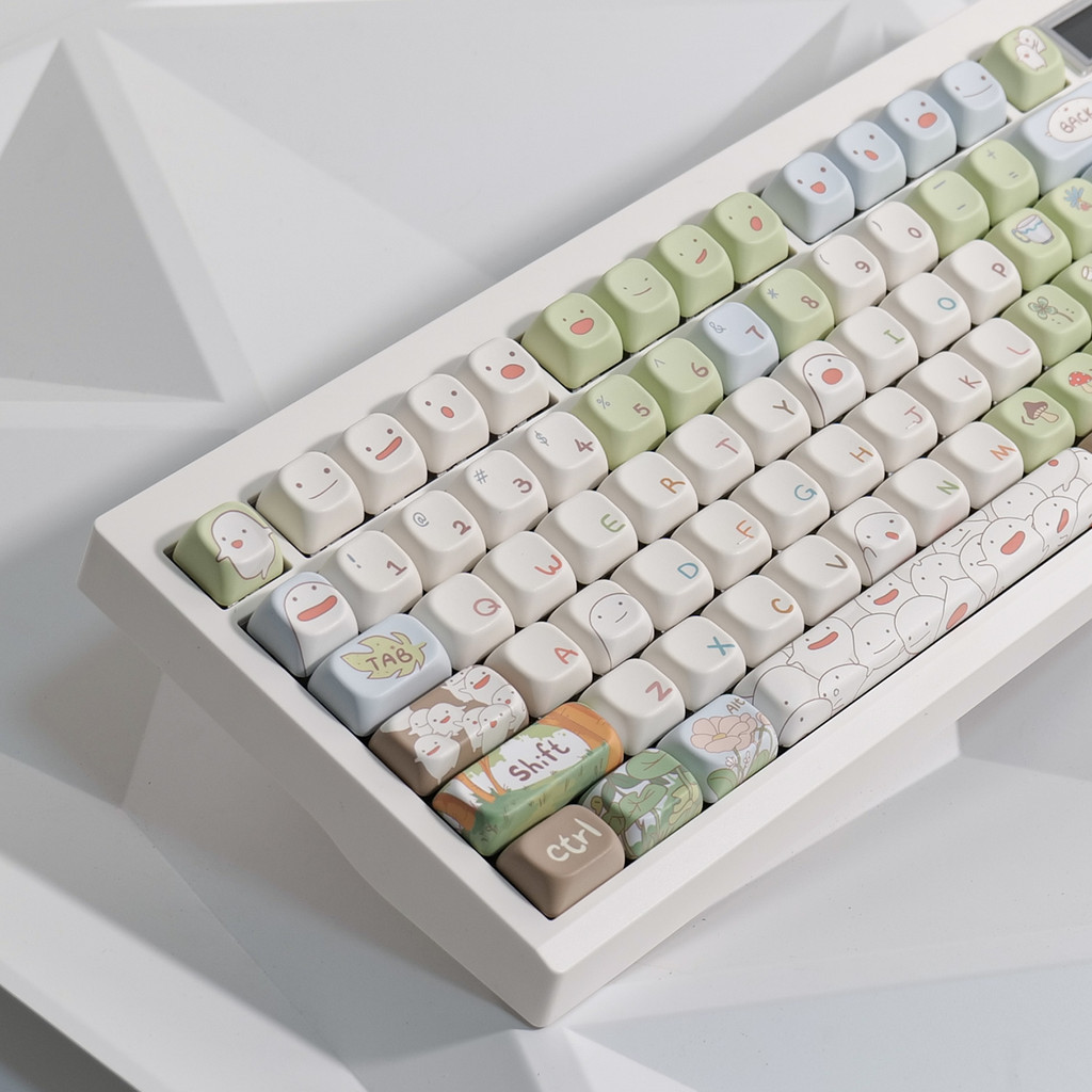 Walla Walla Keycaps Cute SOA Profile The Boy and the Heron anime PBT ...