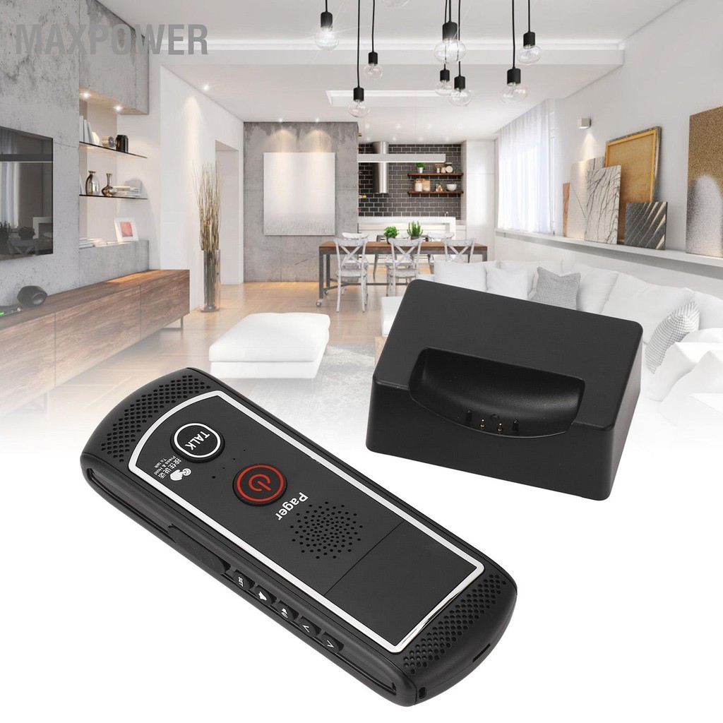 Maxpower 2 Way Voice Super Long Range Wireless Doorbell อินเตอร์คอม ...