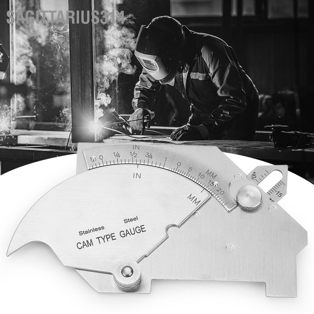 Sagittarius314 Steel Welding Measure Tool MG-8 Weld Gauge Seam ...