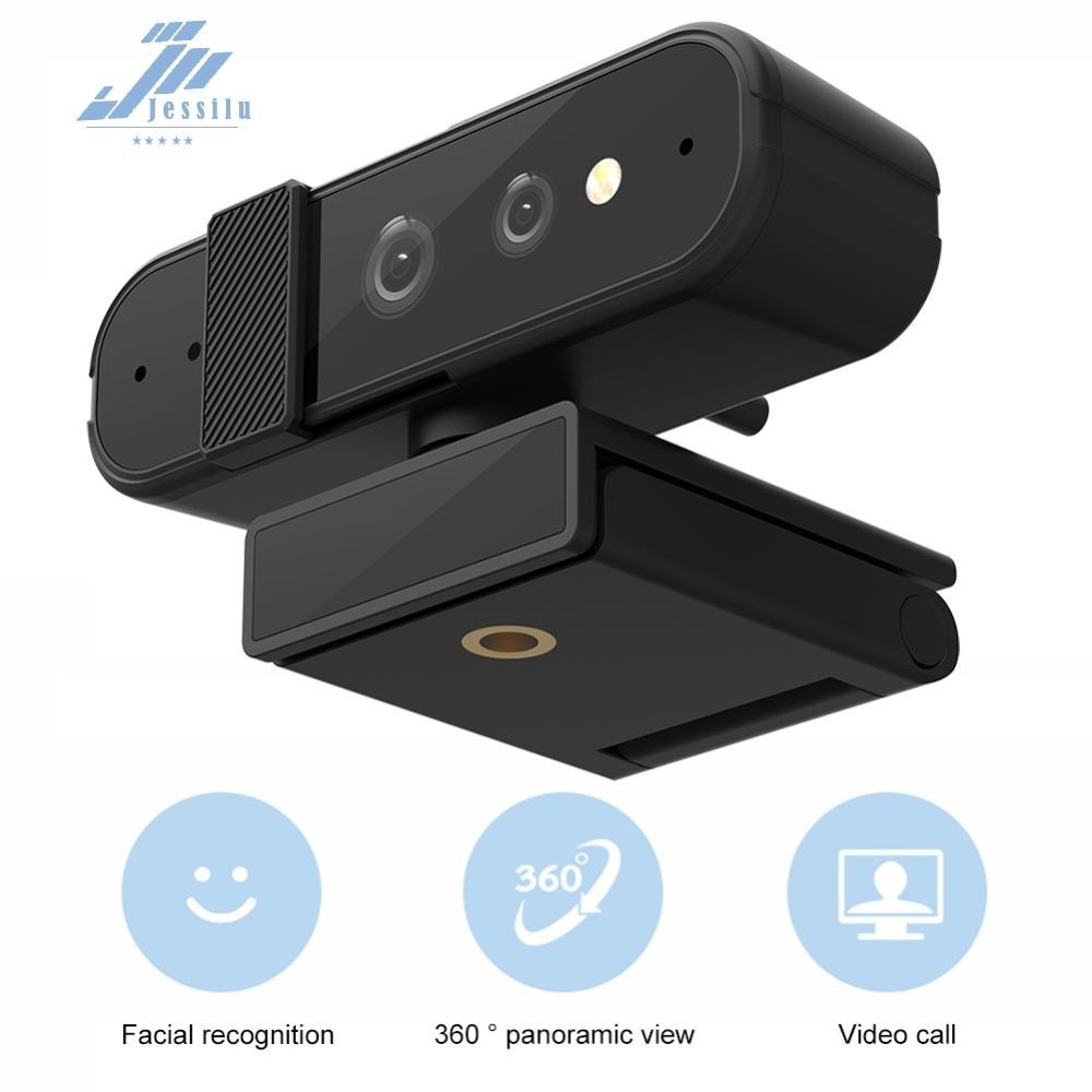 เว ็ บแคม HD 1080P 30FPS สําหรับ Windows Hello Monitor กล ้ อง Facial