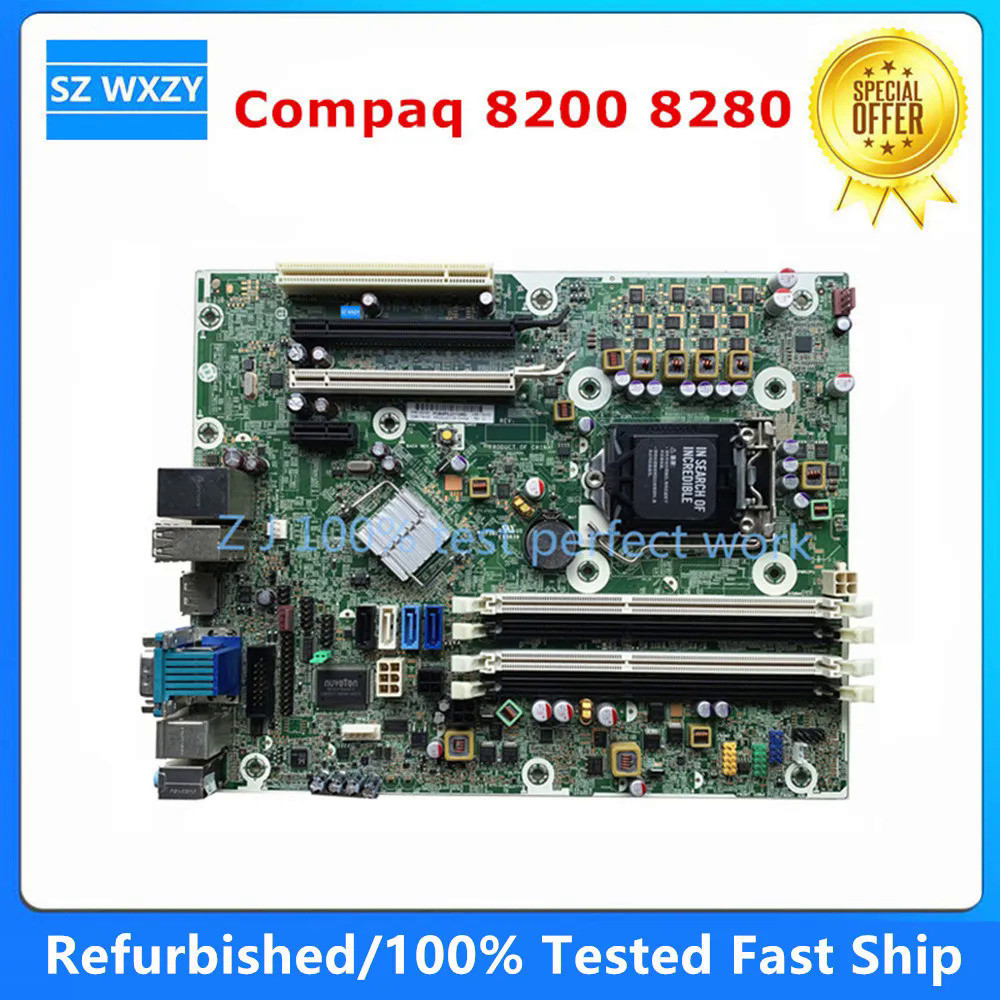 เมนบอร์ดเดสก์ท็อป สําหรับ HP Compaq 8200 8280 611793-002 611834-001 ...