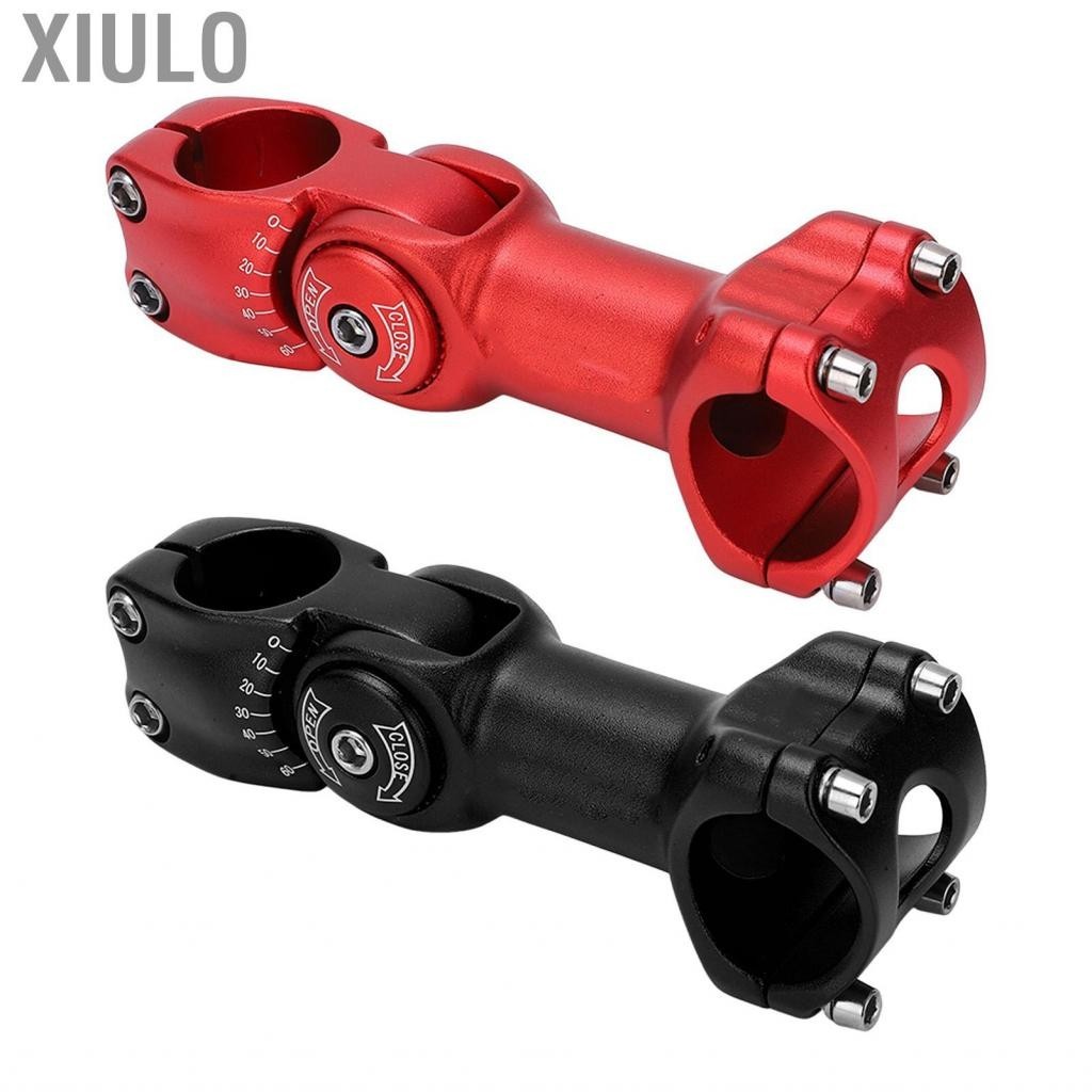 Xiulo 60 Degree Adjustable Stem Mountain Bike Riser High Strength Heavy ...