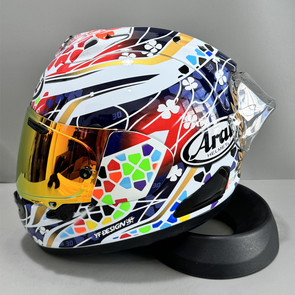 Arai RX7X Four Leaf Clover หมวกกันน็อคเต็มใบ Arai RX7X หมวกกันน็อคเต็ม ...