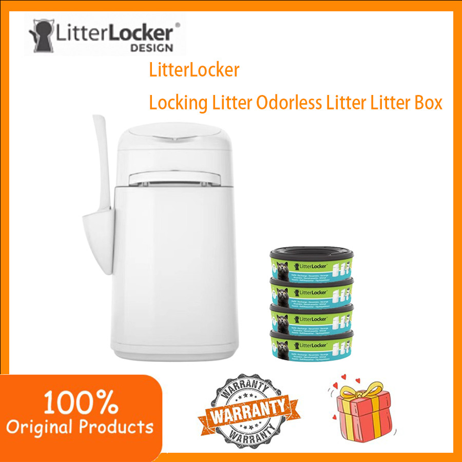 LitterLocker Third generation cat litter bin, odor proof, antibacterial ...