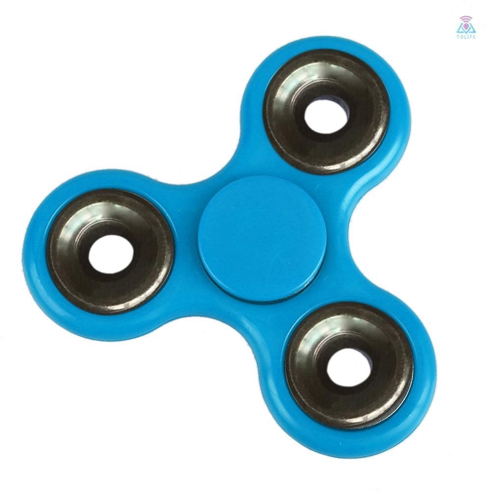 [T&L] Tri Triangle Fidget Hand Finger Spin Spinner Widget Focus EDC ...