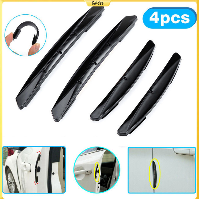 Calder 4 ชิ ้ น 3r Anti-collision ยางประตูรถ Edge Guard กันชน Anti ...