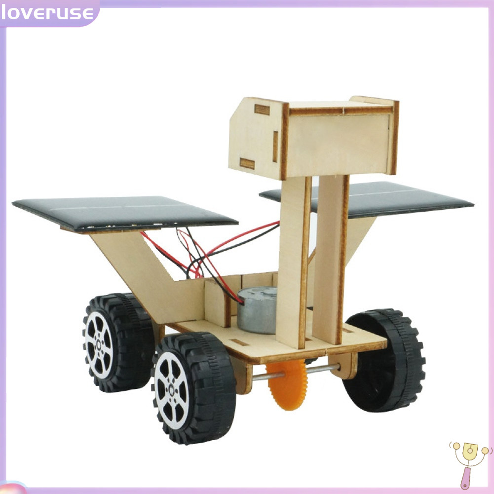 /LOV/ Kids DIY Assembly พลังงานแสงอาทิตย์ Moon Rover Robot Model ของ ...