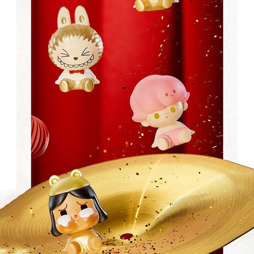 Denglong โมเดลตุ๊กตาฟิกเกอร์ อนิเมะ Pop Bean Sitting Posture Series ...