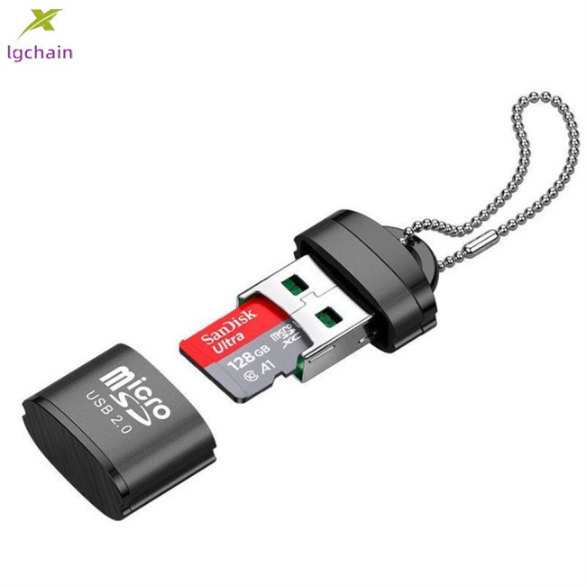 ลดล้างสต๊อก!! อะแดปเตอร์การ์ดรีดเดอร์ Usb Micro Sd/tf Usb 2.0 Hi-speed ...