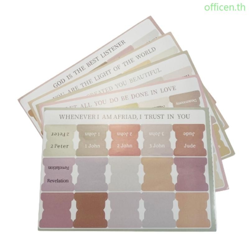Cen Sticky Index Tabs Writable Bible Labels Bible Page Marker Book Page ...