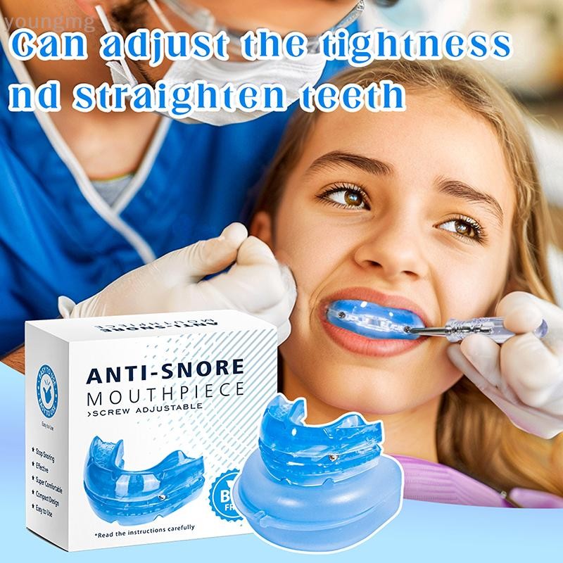[YG] ใหม่คุณภาพสูงปรับ Anti Snoring Kit บดปากเป่า Anti Snore Mouth ...