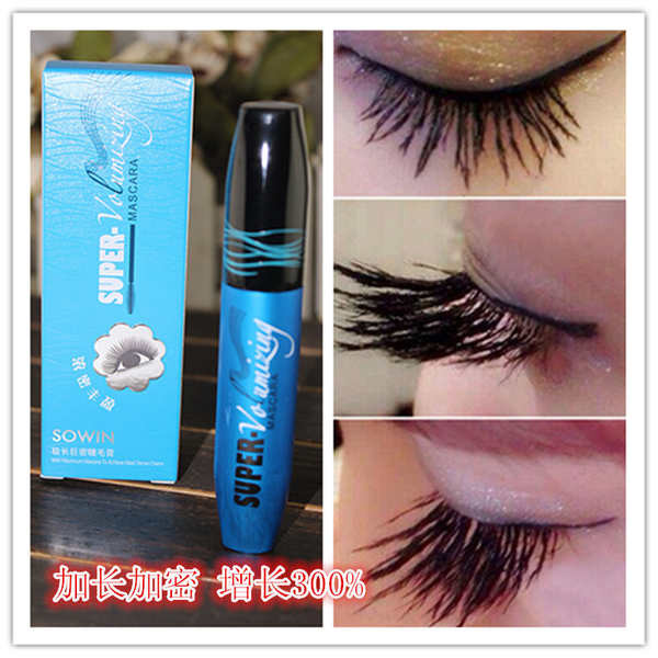 มาสคาร่า mascara ที่ปัดขนตา Snow Shadow Super Density Mascara ยาวยาว ...