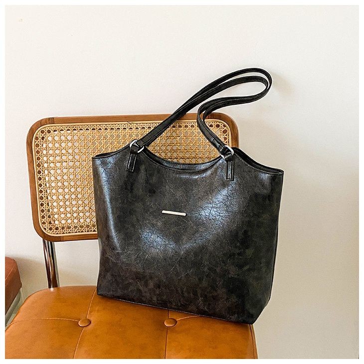 Retro Commuter Large Tote High-End Large-Capacity Single-Room Underarm ...