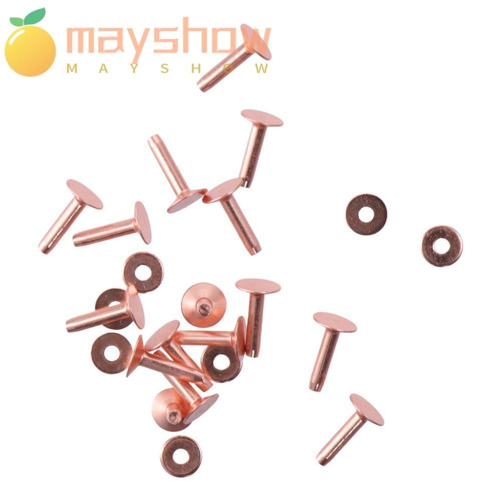 Mayshow หมุดทองแดง, Rose Red 9/16 นิ้ว Burrs เครื่องซักผ้า, Collars ...