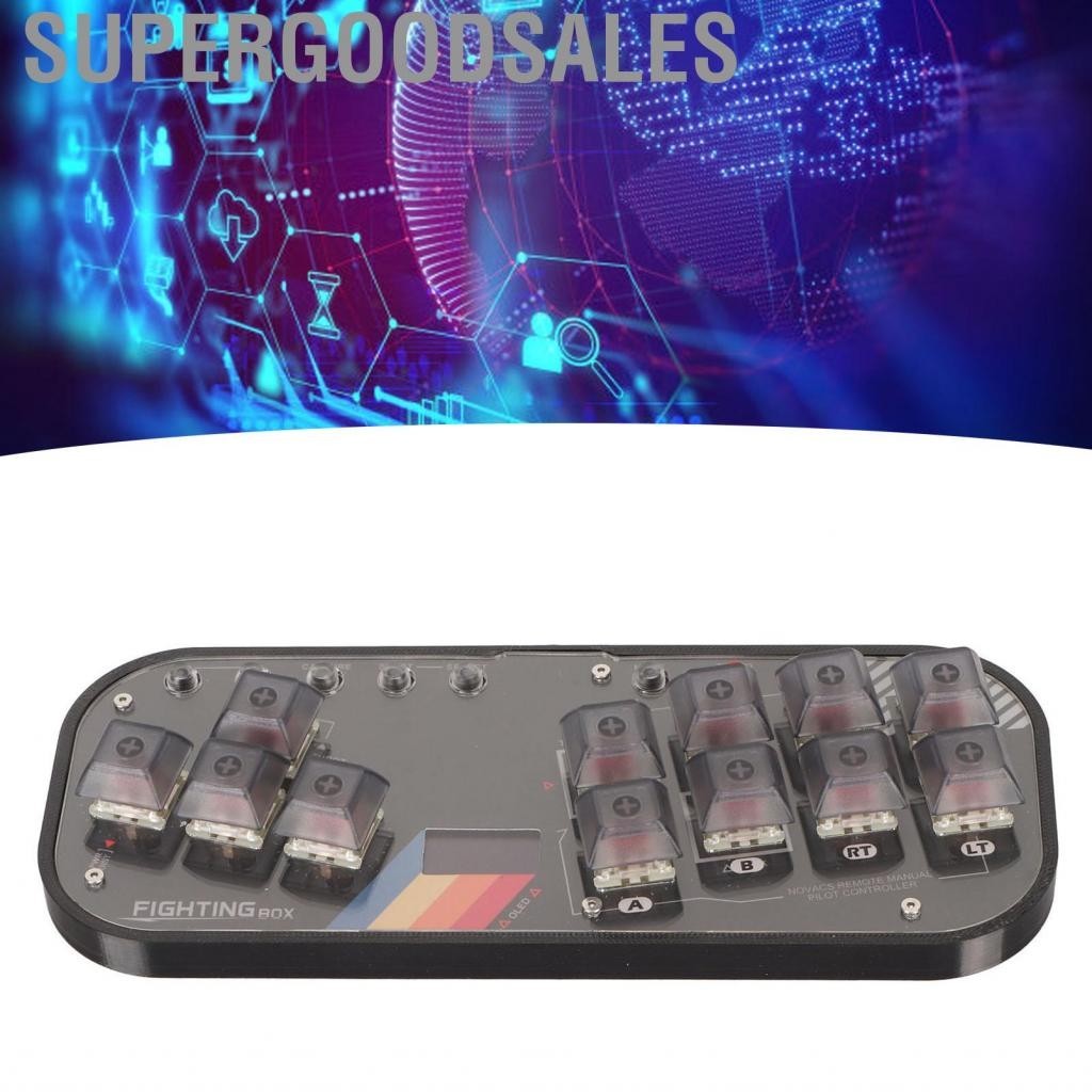 Supergoodsales Hot For Fighting Box คีย์บอร์ด มินิเกมคอนโทรลเลอร์ SOCD ...