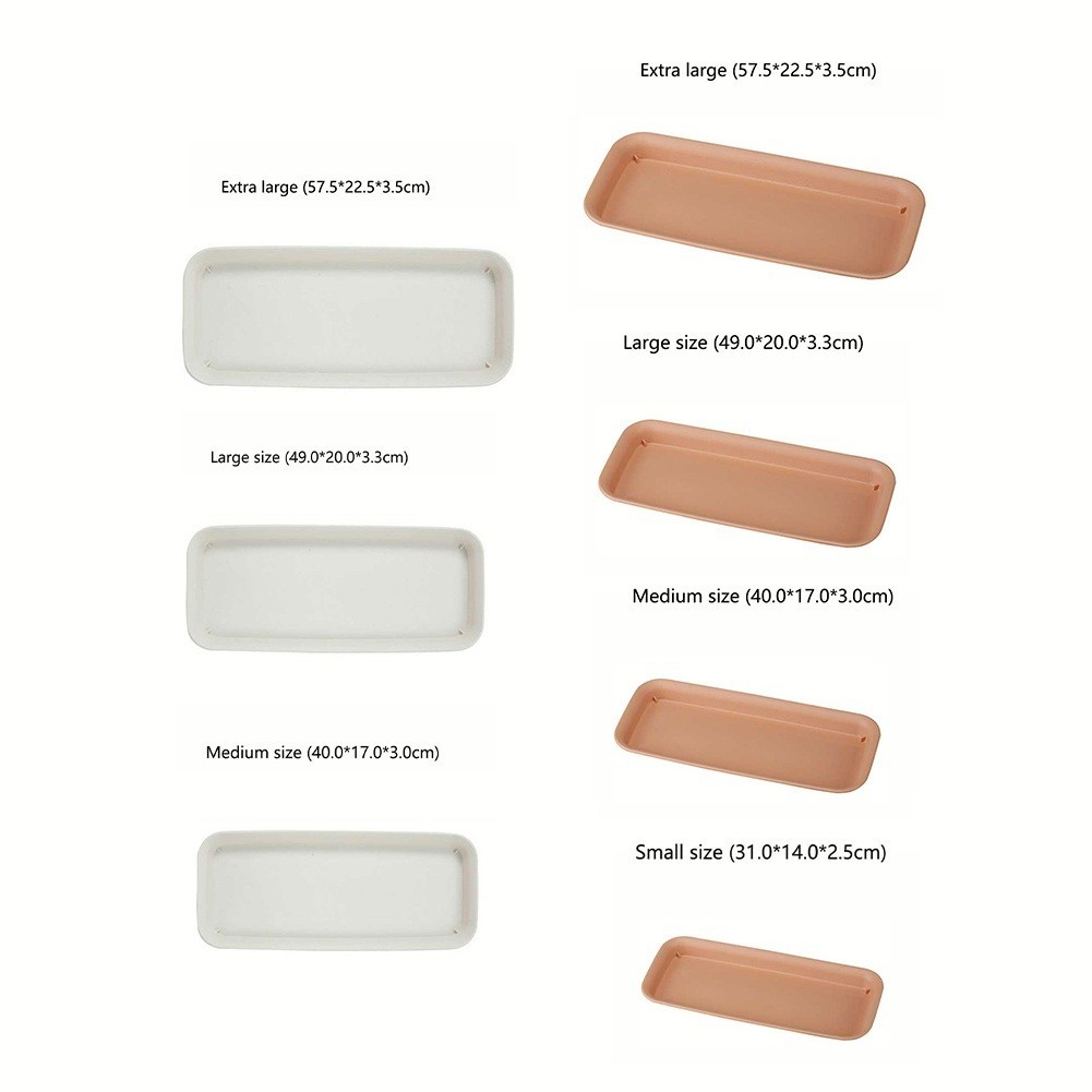 【Final Clear Out】Resin Plant Saucer Tray with Effective Drainage Keep ...