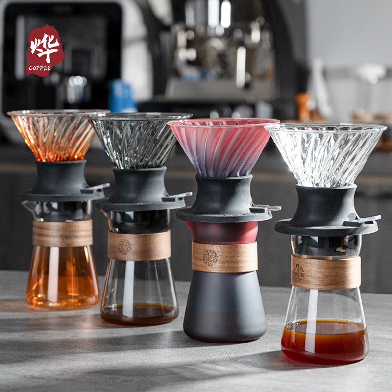 Ufo Immersion Dripper Coffee Dripper สีสันไล่ระดับสีหม้อชุดกาแฟ ...