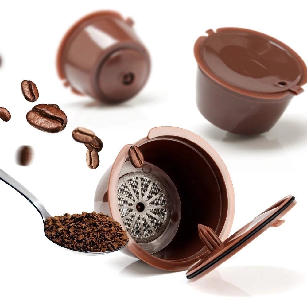 แคปซูลกาแฟใช้ซ้ำได้ คุณภาพพรีเมี่ยม สำหรับ Dolce Gusto