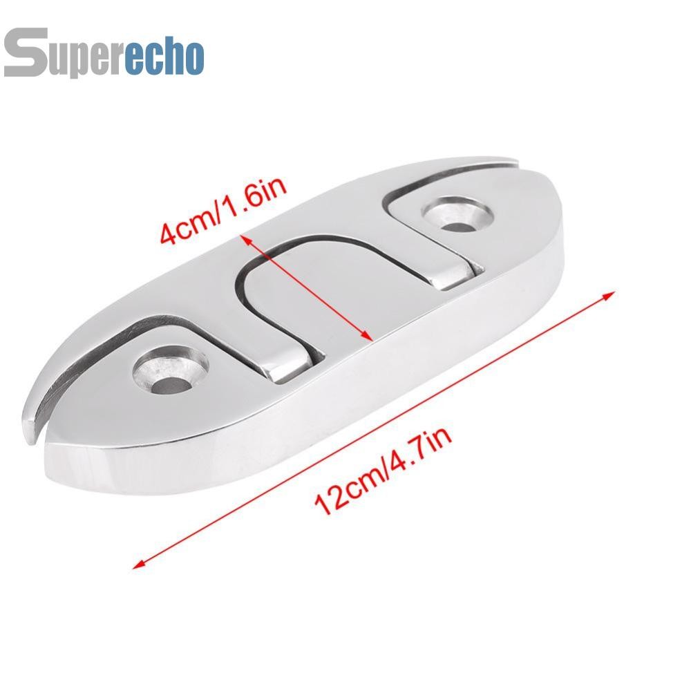 12,7 Cm Klappklampe Aus 316 Edelstahl - Marine Bootszubehör Für Dock Und Deck