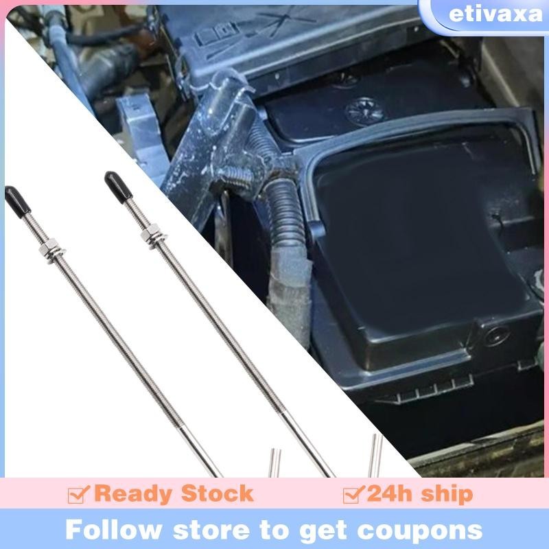 [Etivaxa] J Hook Battery Hold Down Bolts 10 นิ้ว Secure The Car Battery