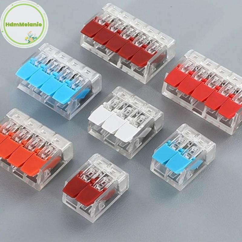 Hdmm 1PC Mini Quick Cable Splicing Connectors Lever ขั้วต่อสายไฟ 2/3/4 ...