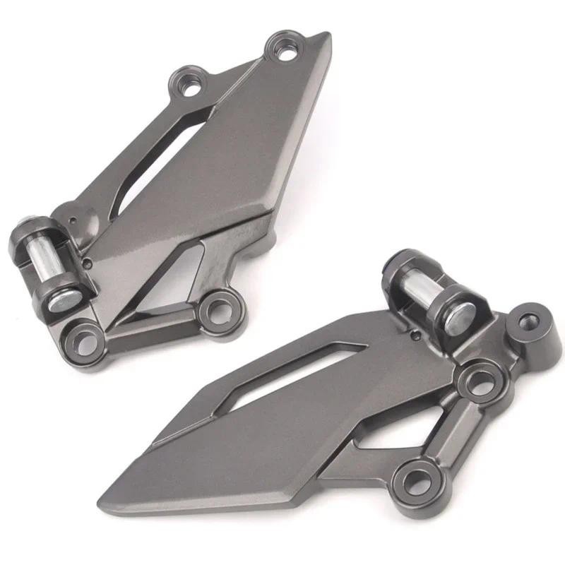 Front Footrest Foot Pegs Mount Bracket Right Foot Brake Pedal Lever For Kawasaki Z250 Z300 Ex250r Ex300 Ninja 250r 300 2013 2018