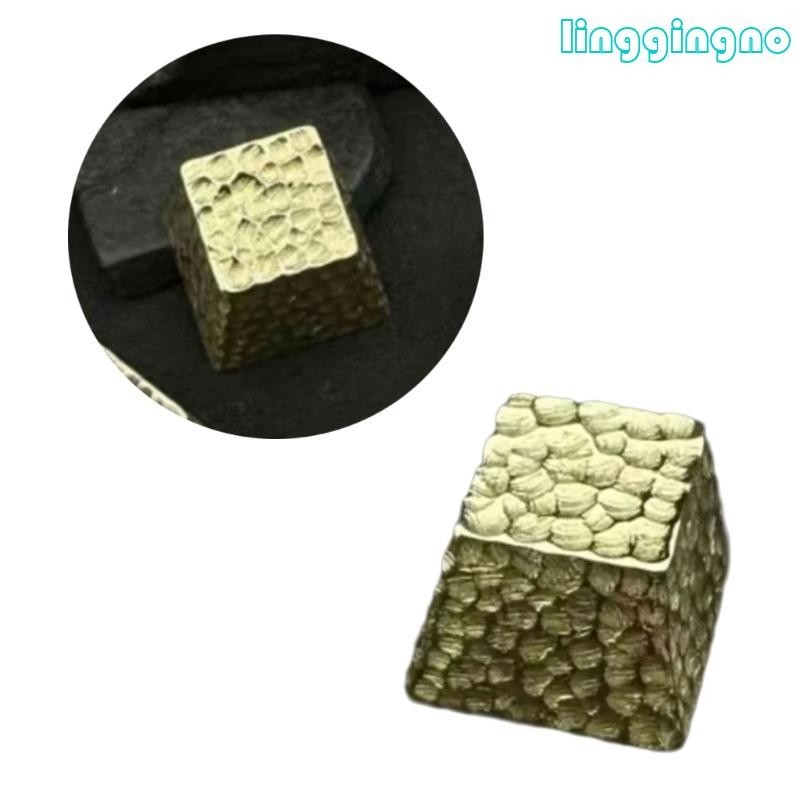 Rr 1PC แกะสลักทองเหลือง Meteorites Keycap Cherrys Profile Gamings ...