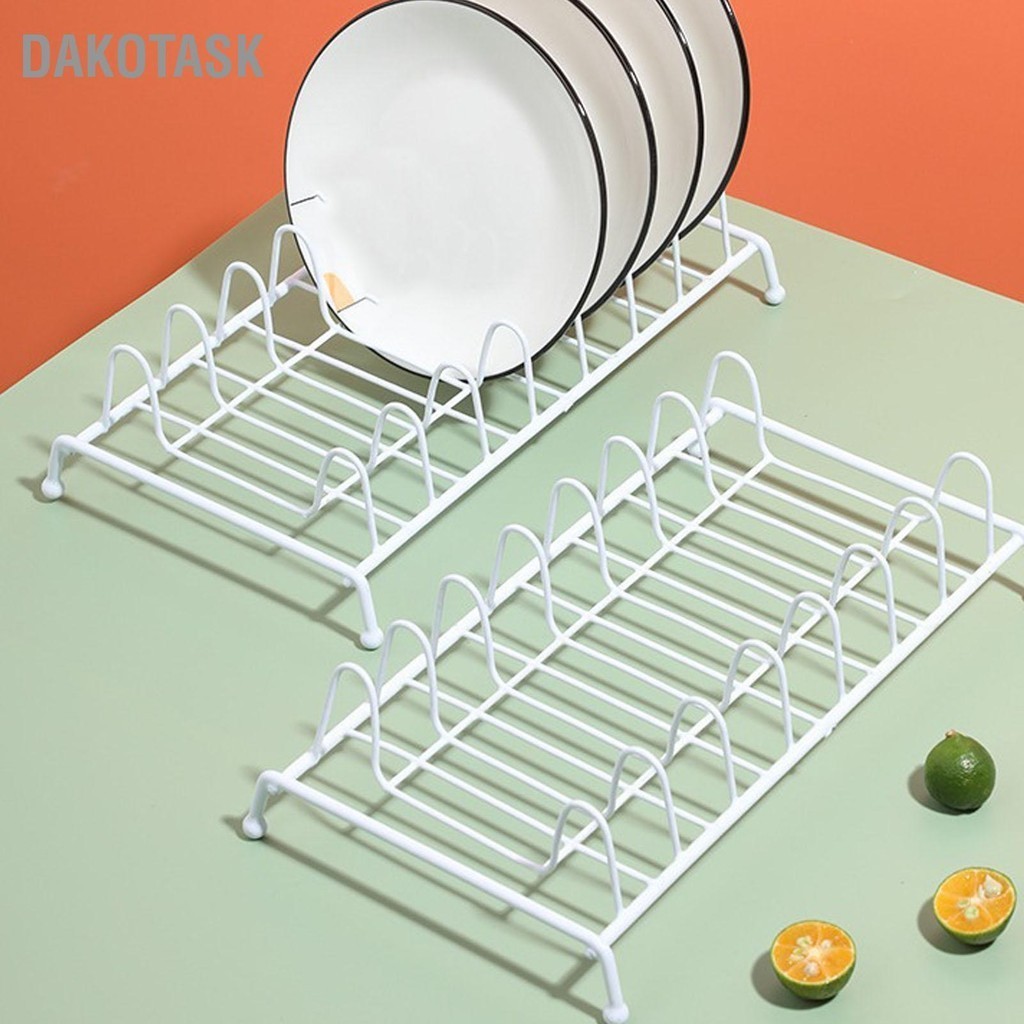 DAKOTASK ตะแกรงเพื่อให้จานแห้งผู้ถือแผ่นOrganizerที่คว่ำจานโลหะห้องครัว ...