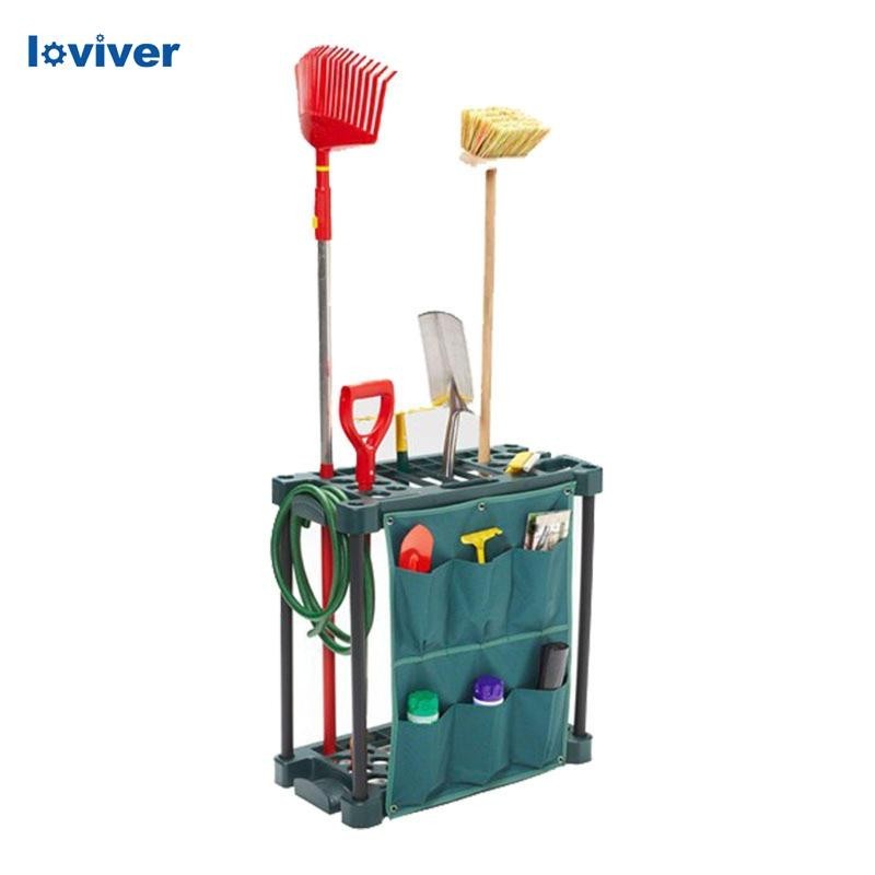【จัดส่งในพื้นที่】Garden Tool Organizer Garden Tool Rack Premium Holders ...