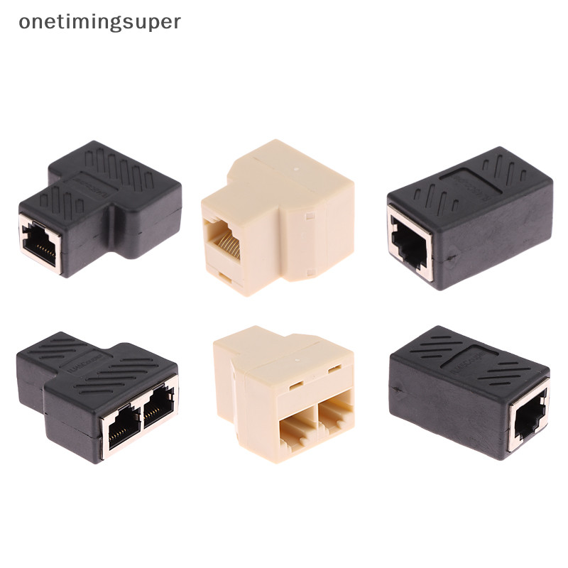 Onetimingsuper RJ45 Connector 1 ถึง 2 Way LAN Ethernet สายเคเบิล ...