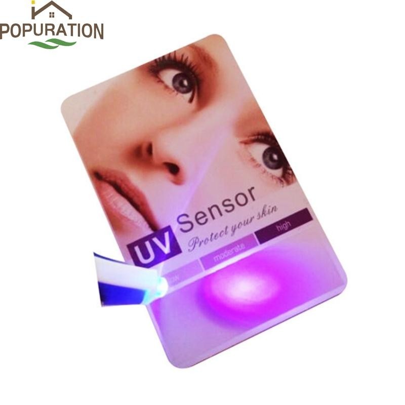 DONGKER UVB Tester Card,4 Pezzi Scheda Rettile UV Tester 500 Volte Riutilizzabile Per UVB Reptile Lampadina Lampada Luce