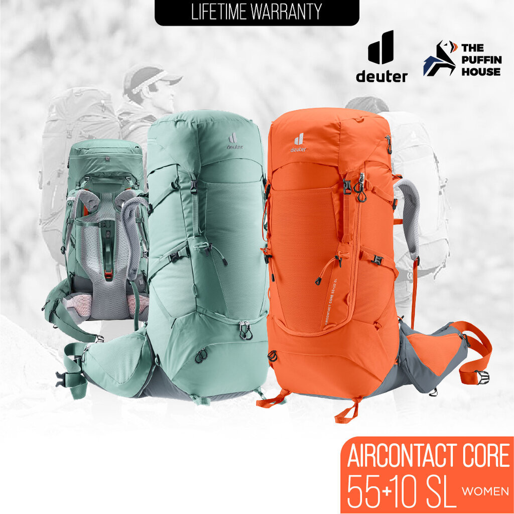 Deuter Aircontact Core 55 10 SL - Trekkingrucksack Damen | Versandkostenfrei | Bergfreunde