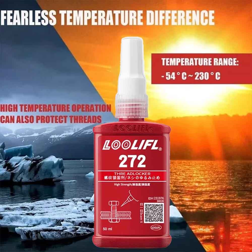 50ml Threadlocker High Strength Anaerobic Adhesive Quickly Cured Thread ...