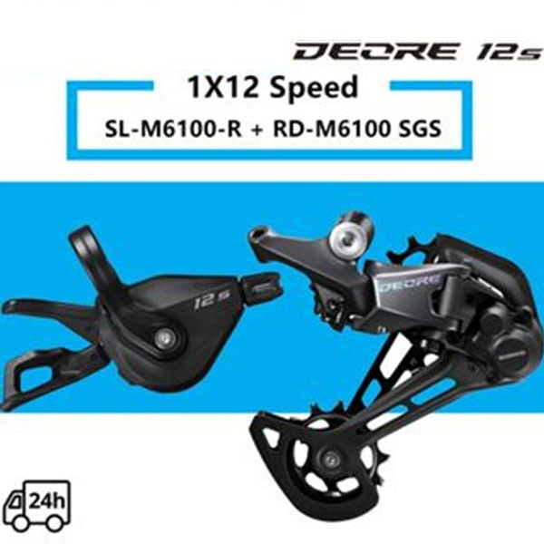 ชุดเกียร์ Shimano Deore M6100 12 สปีด MTB คันเกียร์ M6100 RD M6100 SGS ...