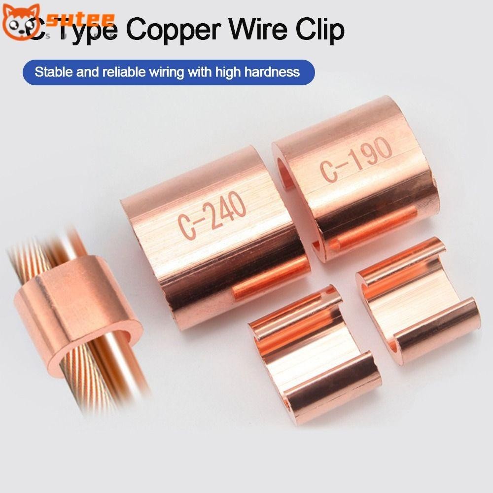 Sutee ลวดทองแดง Clip,C Type Copper Wire Connector, Parallel Cable ...