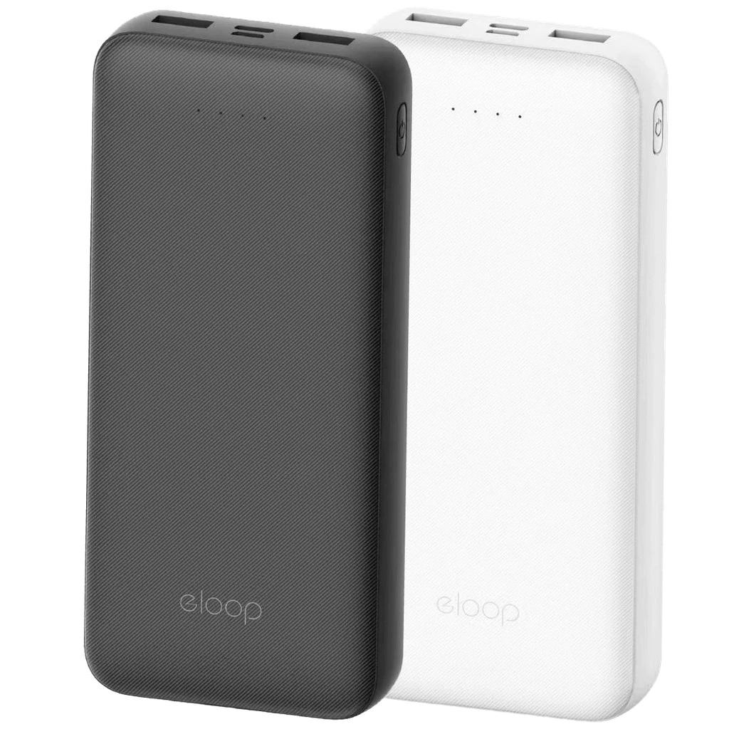 Eloop E34 แบตสำรอง 20000mAh Powerbank พกพาสะดวก ชาร์จเร็ว 2.4A