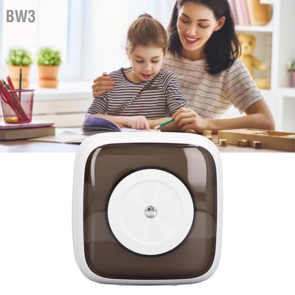BW3 เครื่องพิมพ์พกพาขนาดเล็ก Bluetooth Inkless Connection Sticker Maker ...