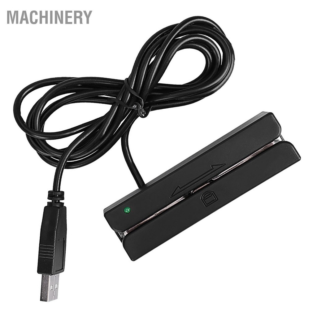 Machinery USB MSR90 3 แทร็กเครื่องอ่านบัตรเครดิตแถบแม่เหล็ก Hi-Co ...