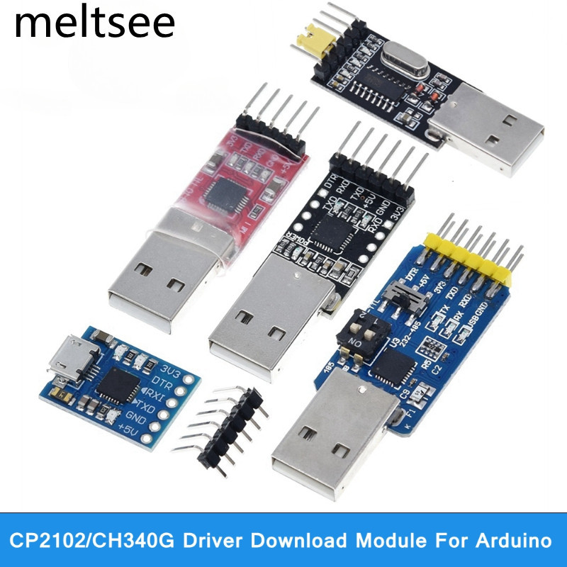 Cp2102 USB 2.0 ถึง UART TTL 5PIN Connector โมดูล Serial Converter STC ...