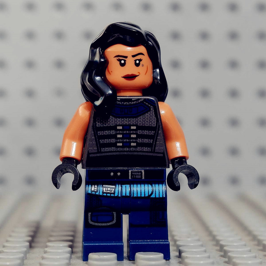 New Star Wars LEGO Cara Dune Shock Trooper The Mandalorian Minifigure 75254
