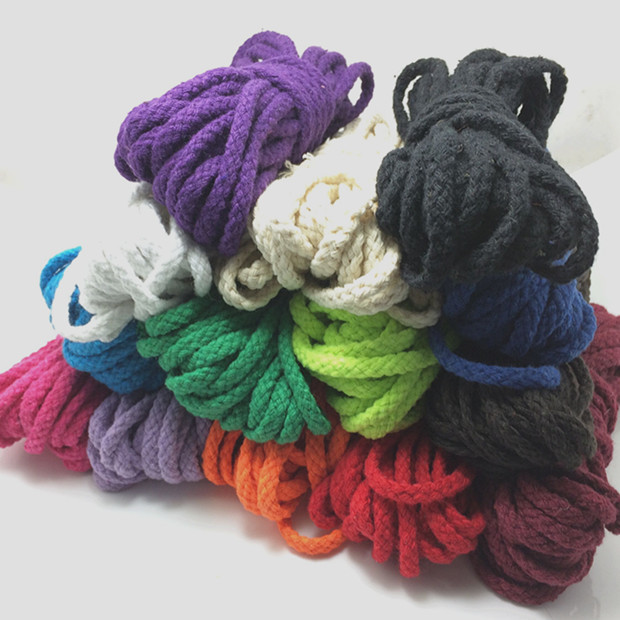 5meter 5mm Cotton Rope Craft Decorative Twisted Cord Rope For Handmade ...