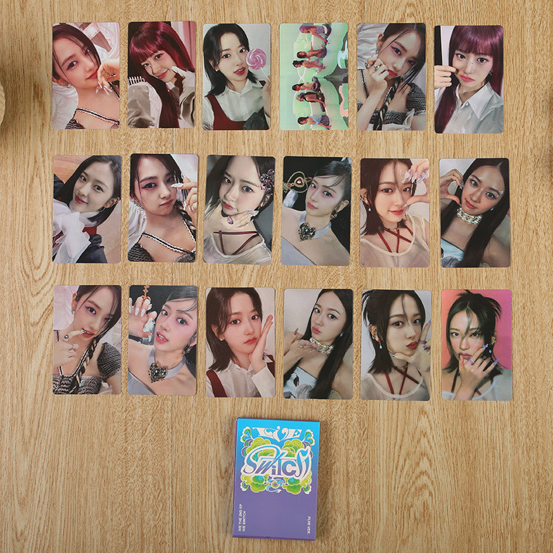 ใหม่ Kpop Idol IVE อัลบั้ม SWITCH Photo Card Yujin Gaeul Wonyoung LIZ ...