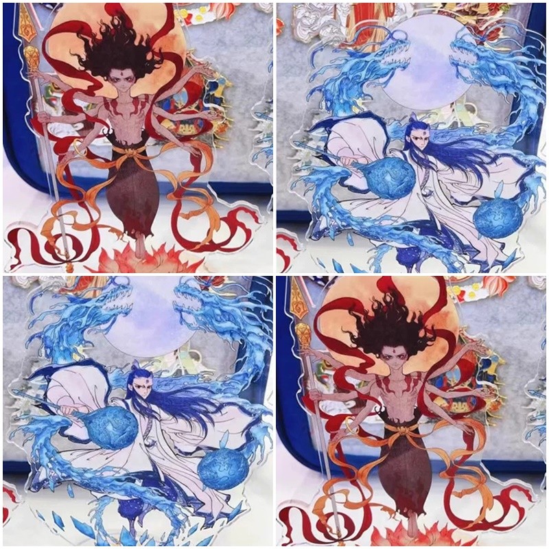 Nezha The Devil Child Movie ขาตั้งอะคริลิคตกแต่งการ์ตูนเดสก์ท็อปคุณภาพ ...