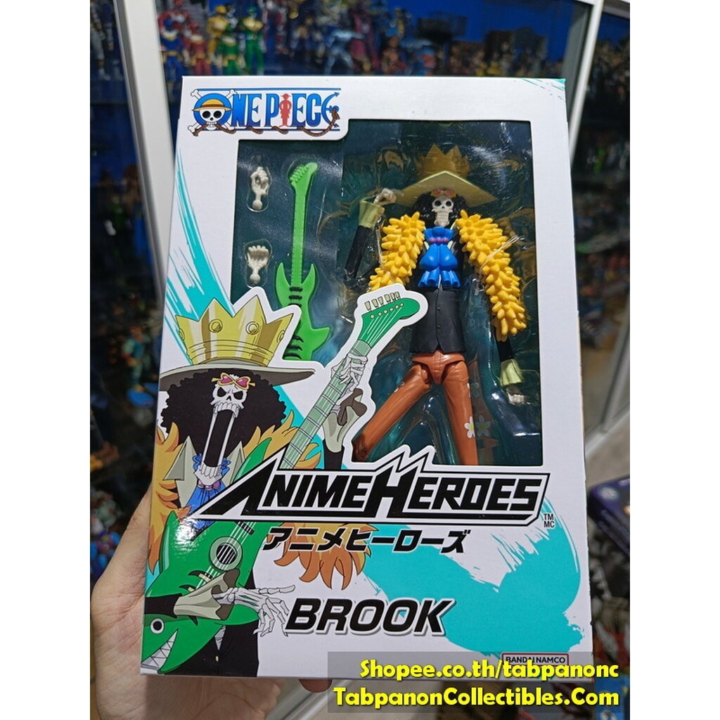 [2023.07] Bandai Anime Heroes One Piece Brook 6-inch Action Figure ...