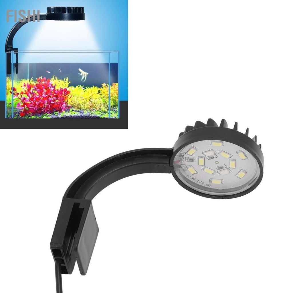 Fishi LED Fish Tank Light มัลติฟังก์ชั่นความสว่างสูงประหยัดพลังงาน Full ...