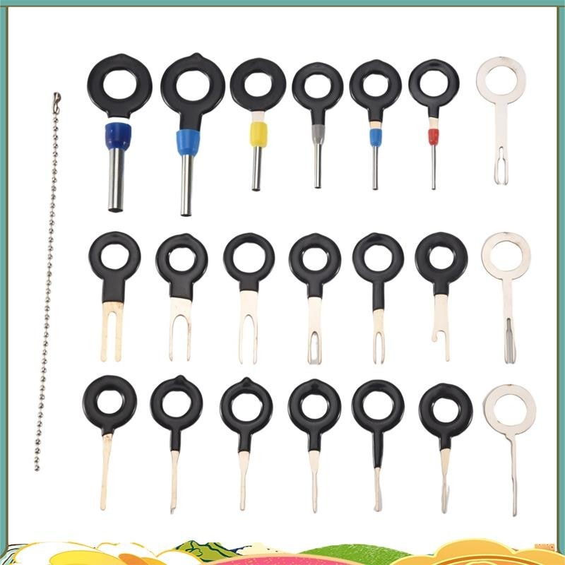21 ชิ้น Terminals Removal Key ชุดเครื่องมือสําหรับรถยนต์,สายไฟอัตโนมัติ ...