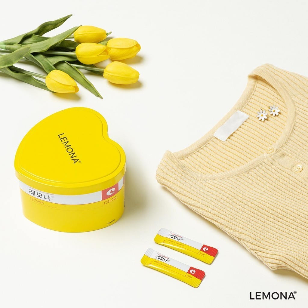 พร้อมส่ง ถูกที่สุด ของแท้ LEMONA VITAMIN C500 กล่อง 70 ซอง วิตามินซีผง ...