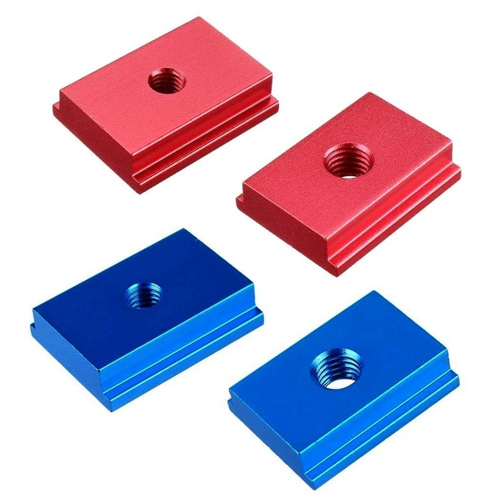 BLOOMY1pc M6/m8 T-track Slider อลูมิเนียม T Slot Nut สําหรับเครื่องมือ ...