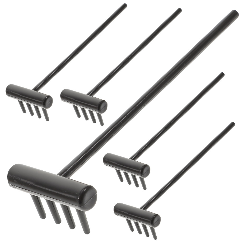 6 ชิ้น Zen Mini Rakes Sandbox Rakes ตารางคราดขนาดเล็ก Garden Miniature ...